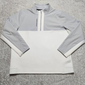 Under Armour Men's Storm Daytona Evolution Sweatshirt Sz XXL Gray White